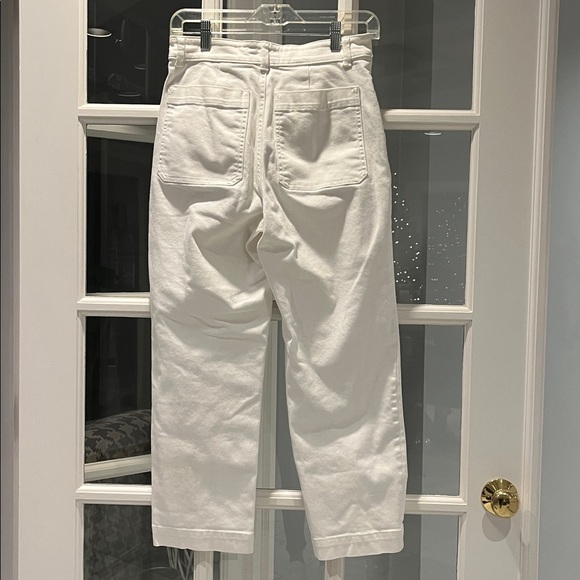 Everlane the Straight Leg Crop Jean in Bone Women’s size 4 EUC - Picture 4 of 4